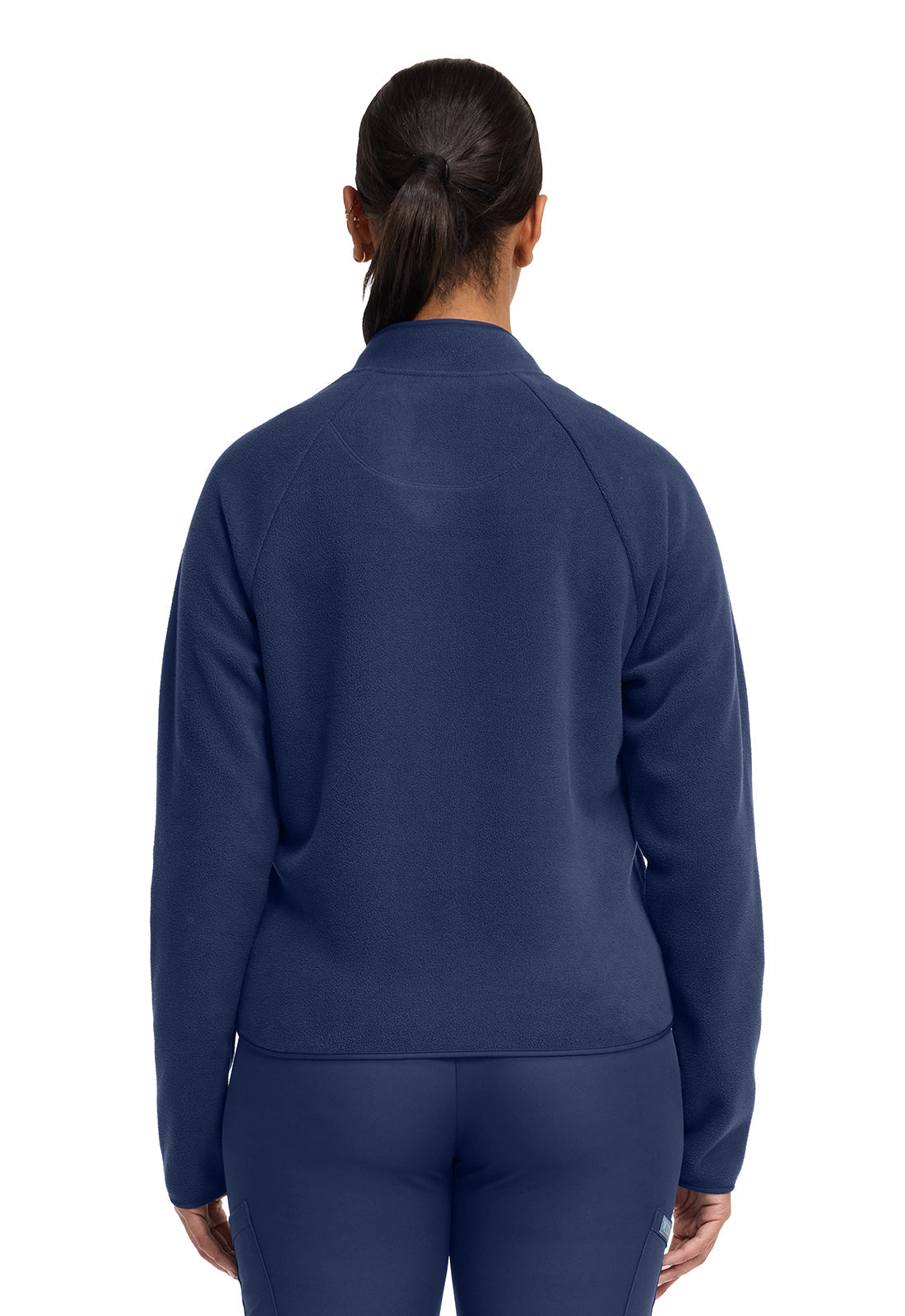 Layers MC384 Women's Fleece Warm Up Jacket Navy