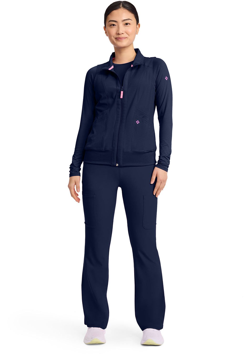 AMP MC500 Women's 4-Pocket Zip Front Vest Navy