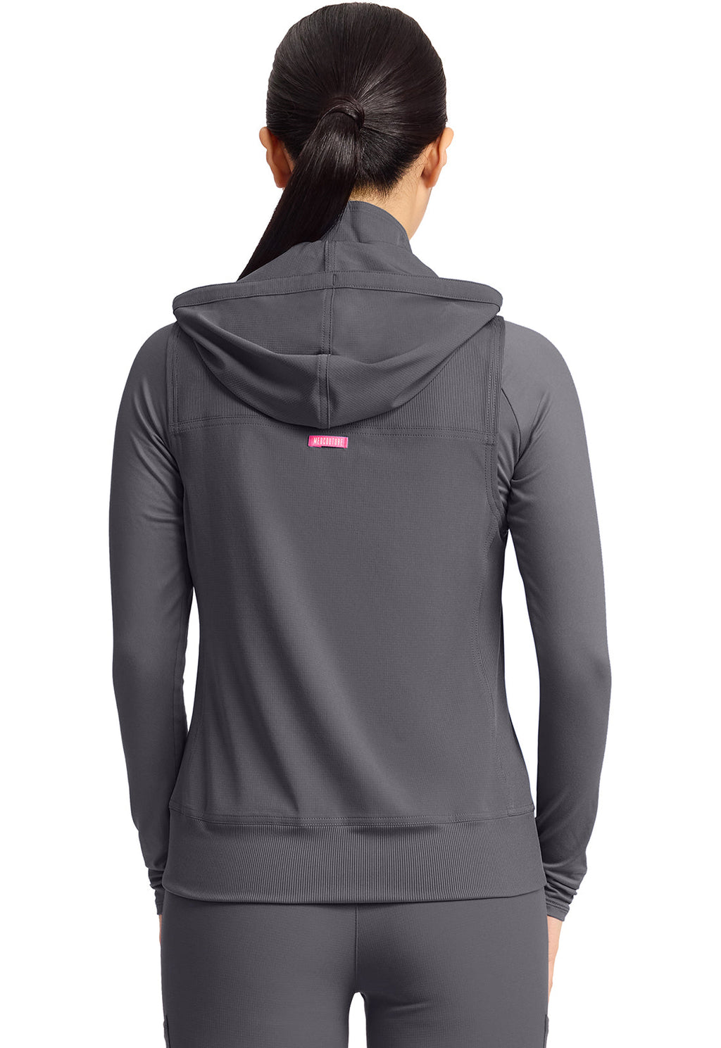 AMP MC500 Women's 4-Pocket Zip Front Vest Pewter