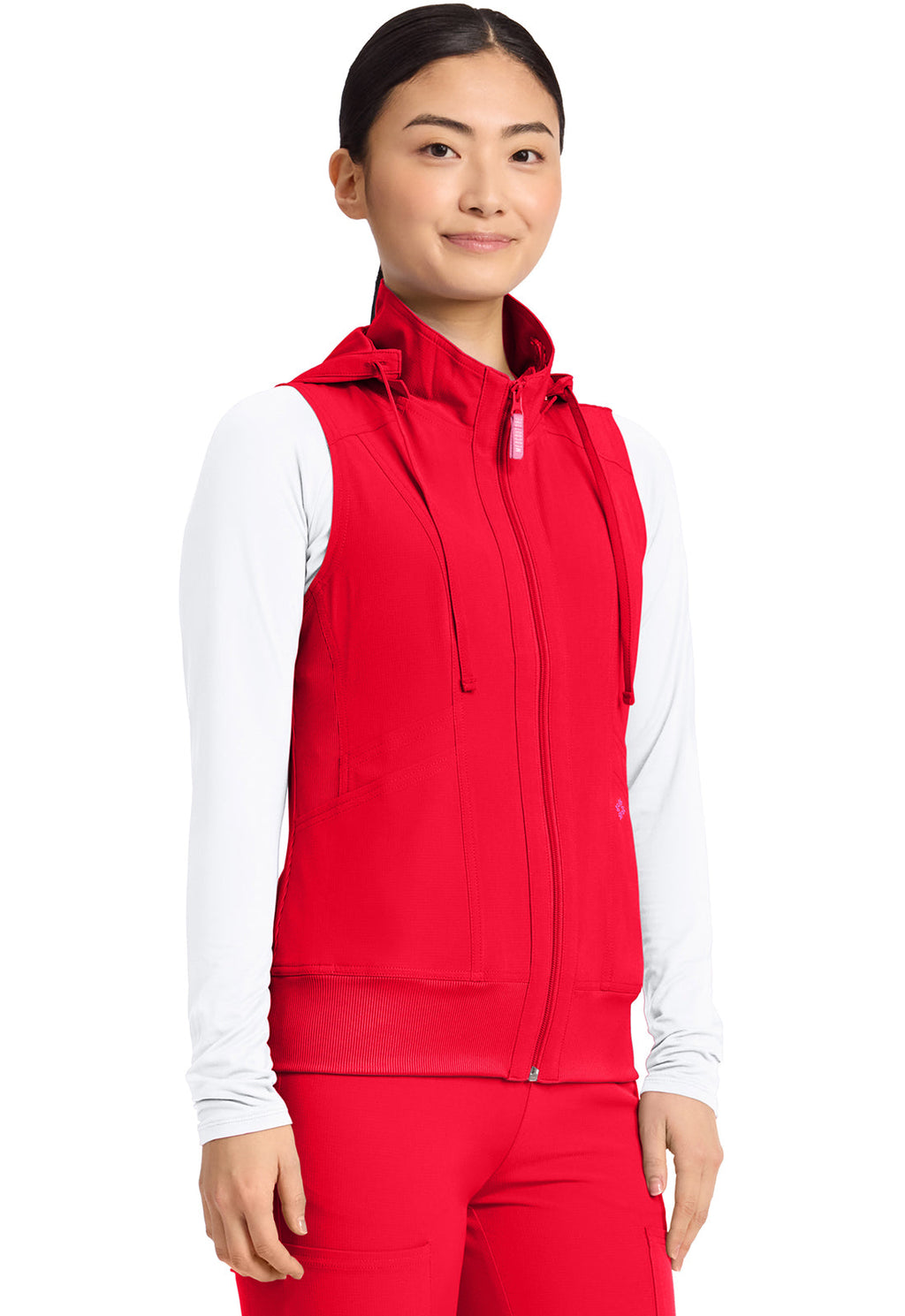 AMP MC500 Women's 4-Pocket Zip Front Vest Solar Flare