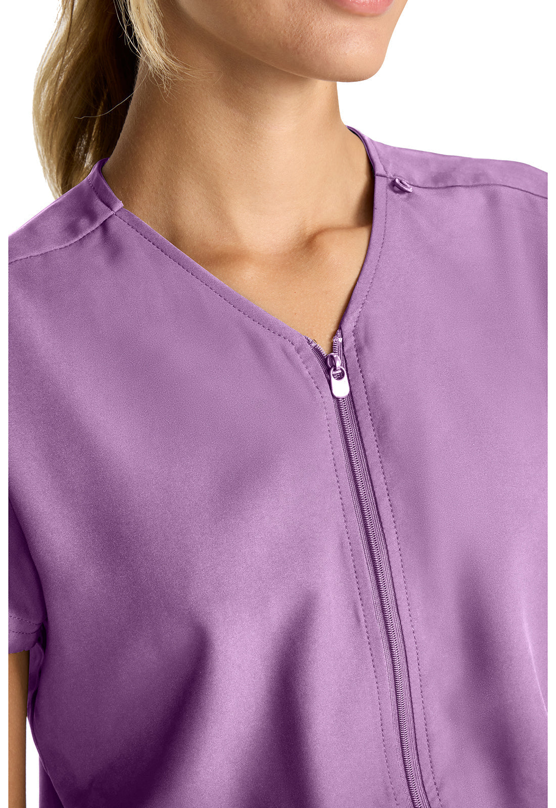 Insight MC510 Women's Zip Front Jumpsuit Lilac