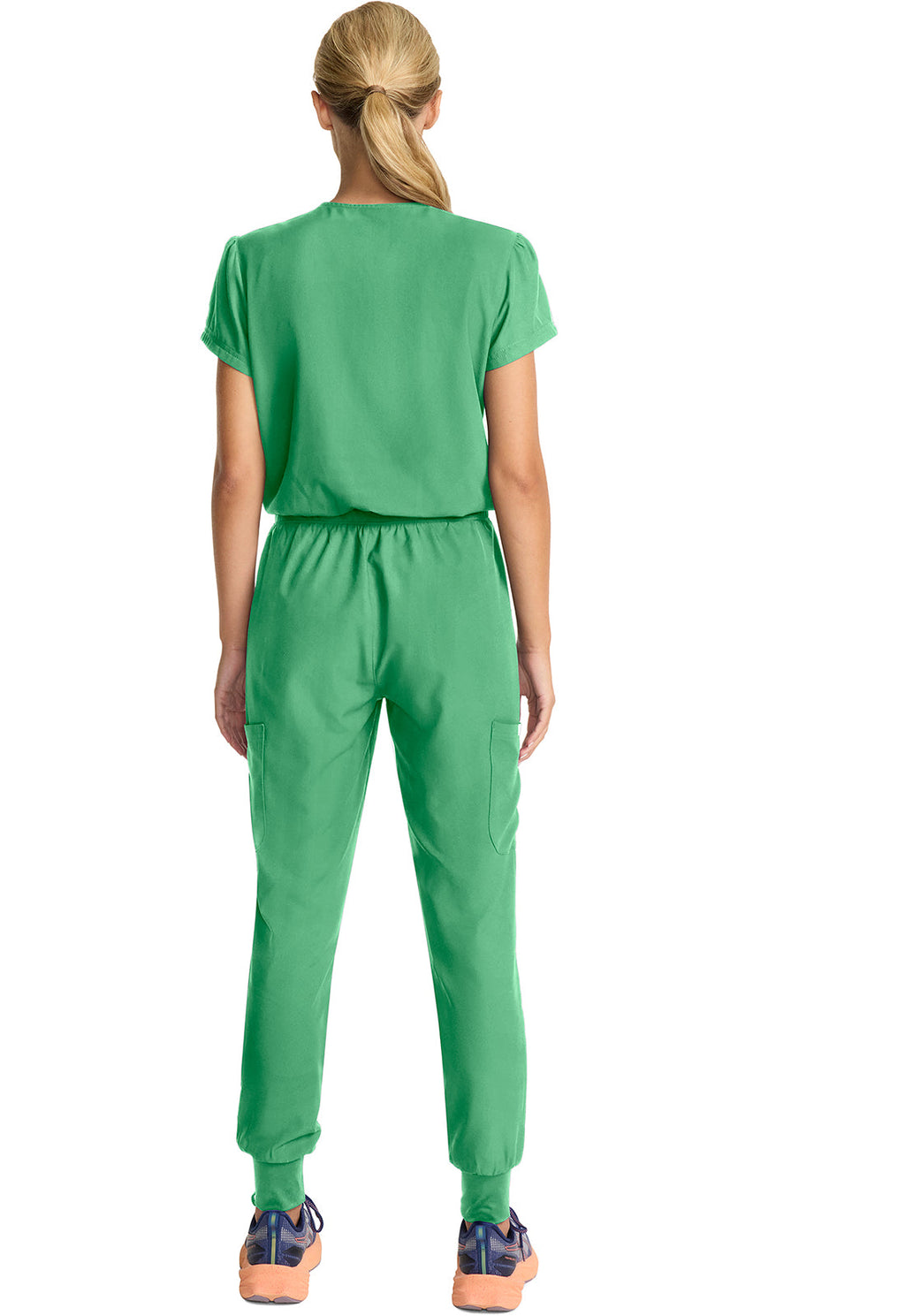 Insight MC510 Women's Zip Front Jumpsuit Mint Julep