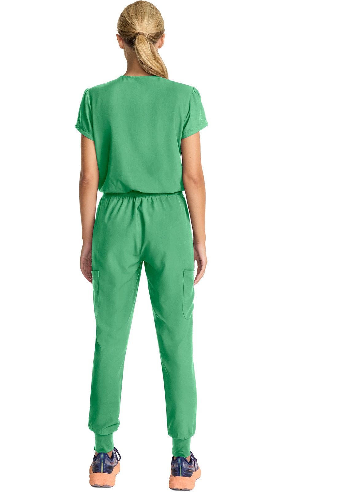 Insight MC510 Women's Zip Front Jumpsuit Mint Julep