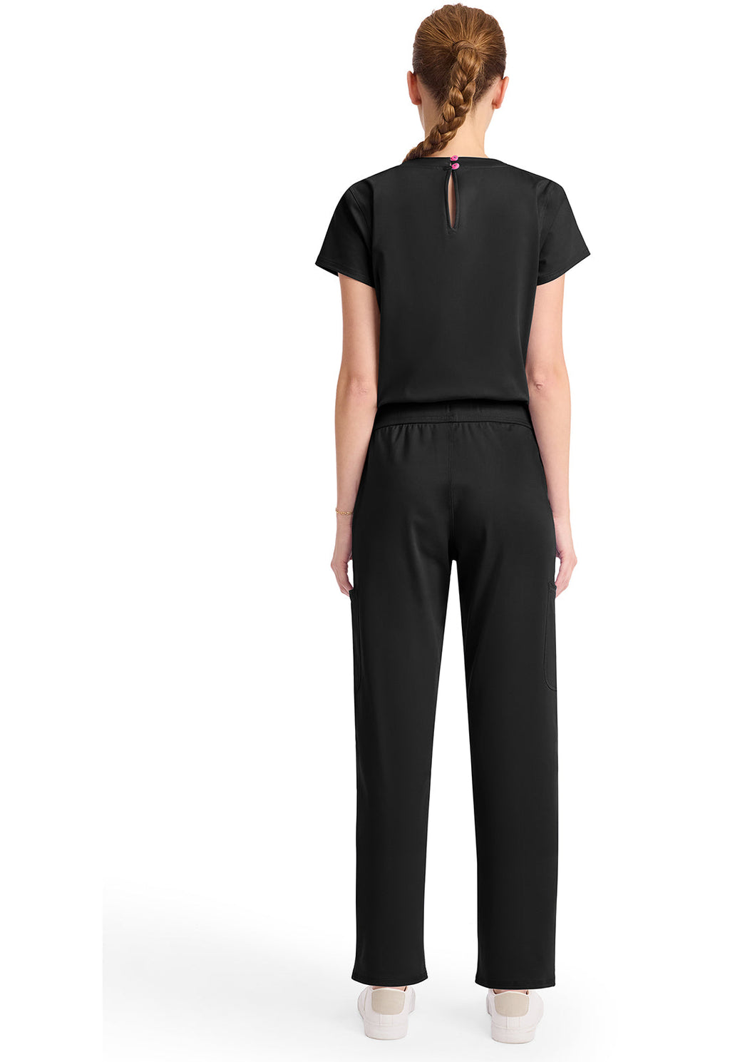 AMP Knit MC550 V-Neck Jumpsuit Black