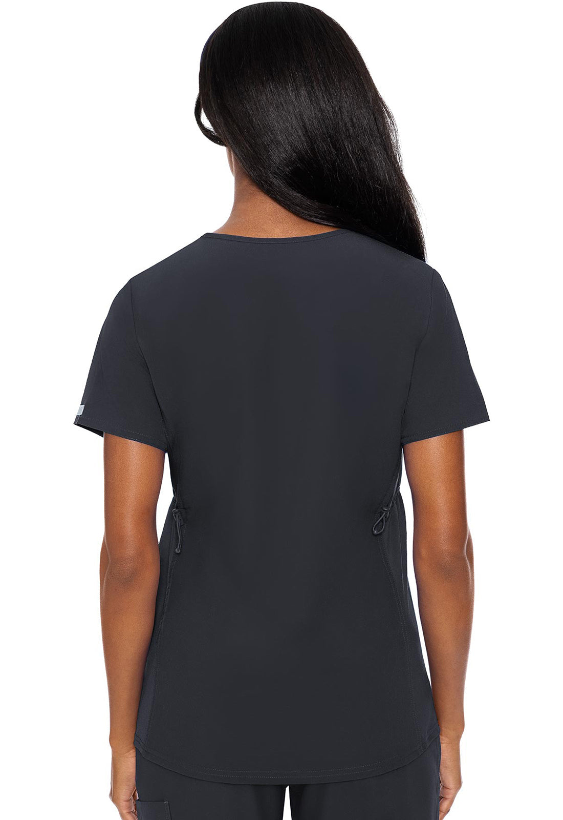 Touch MC628 Maternity V-Neck Top Pewter