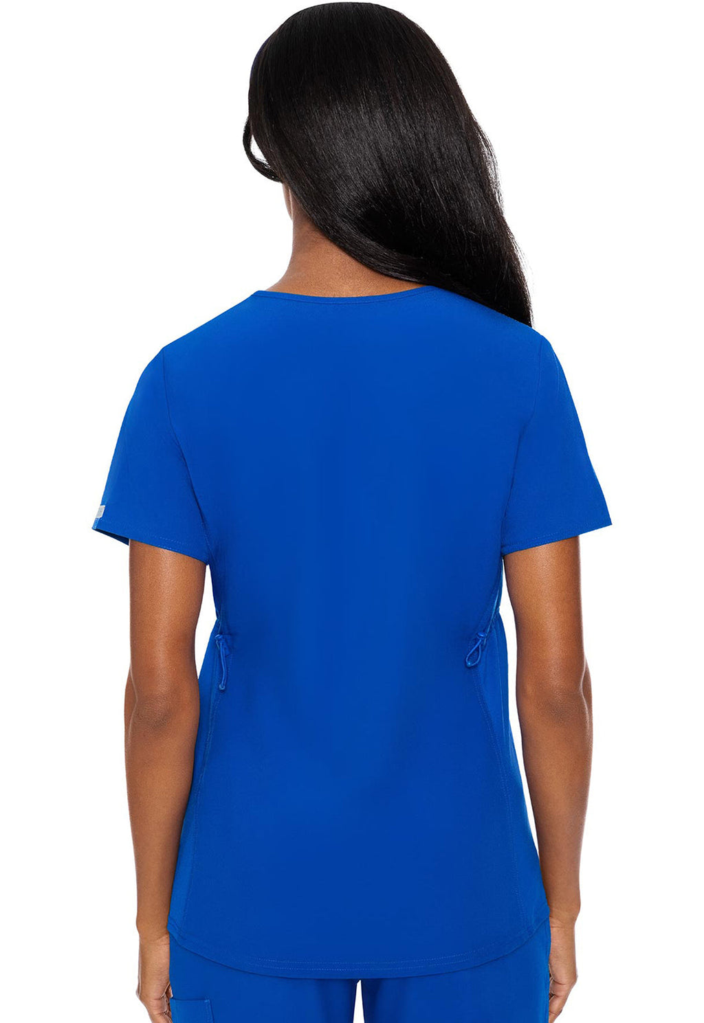 Touch MC628 Women's Maternity V-Neck Scrub Top Royal