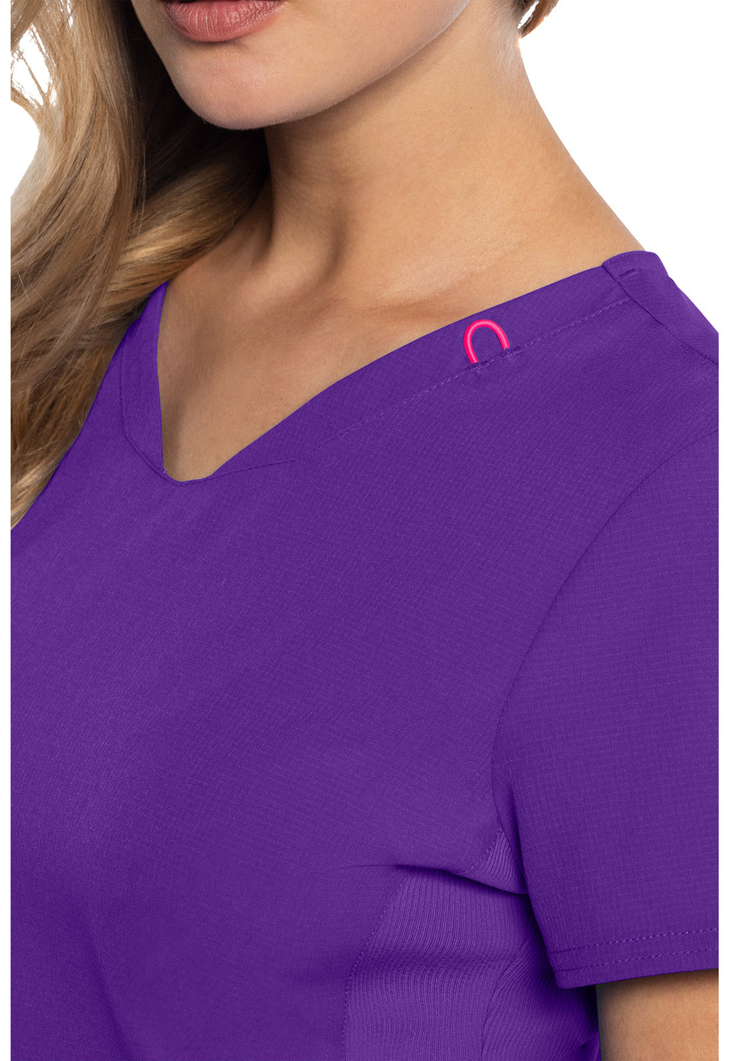 AMP MC702 V-Neck Top Purple Surge