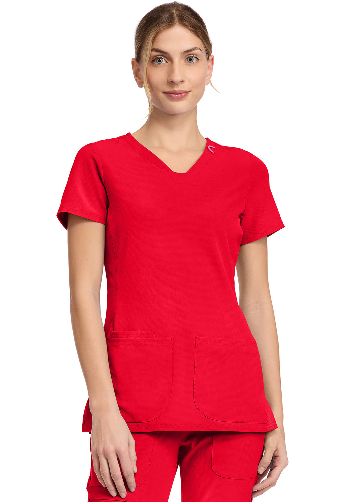 AMP MC702 V-Neck Top Solar Flare