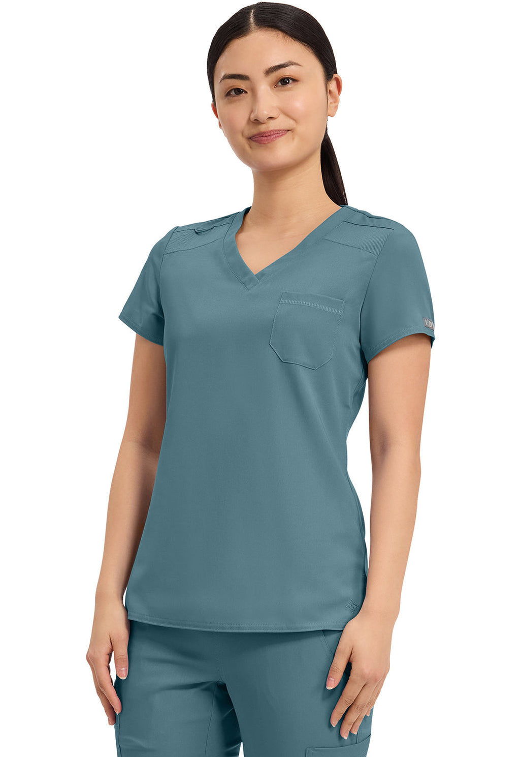 Touch MC7448 V-Neck Tuck In Blue Jean Baby