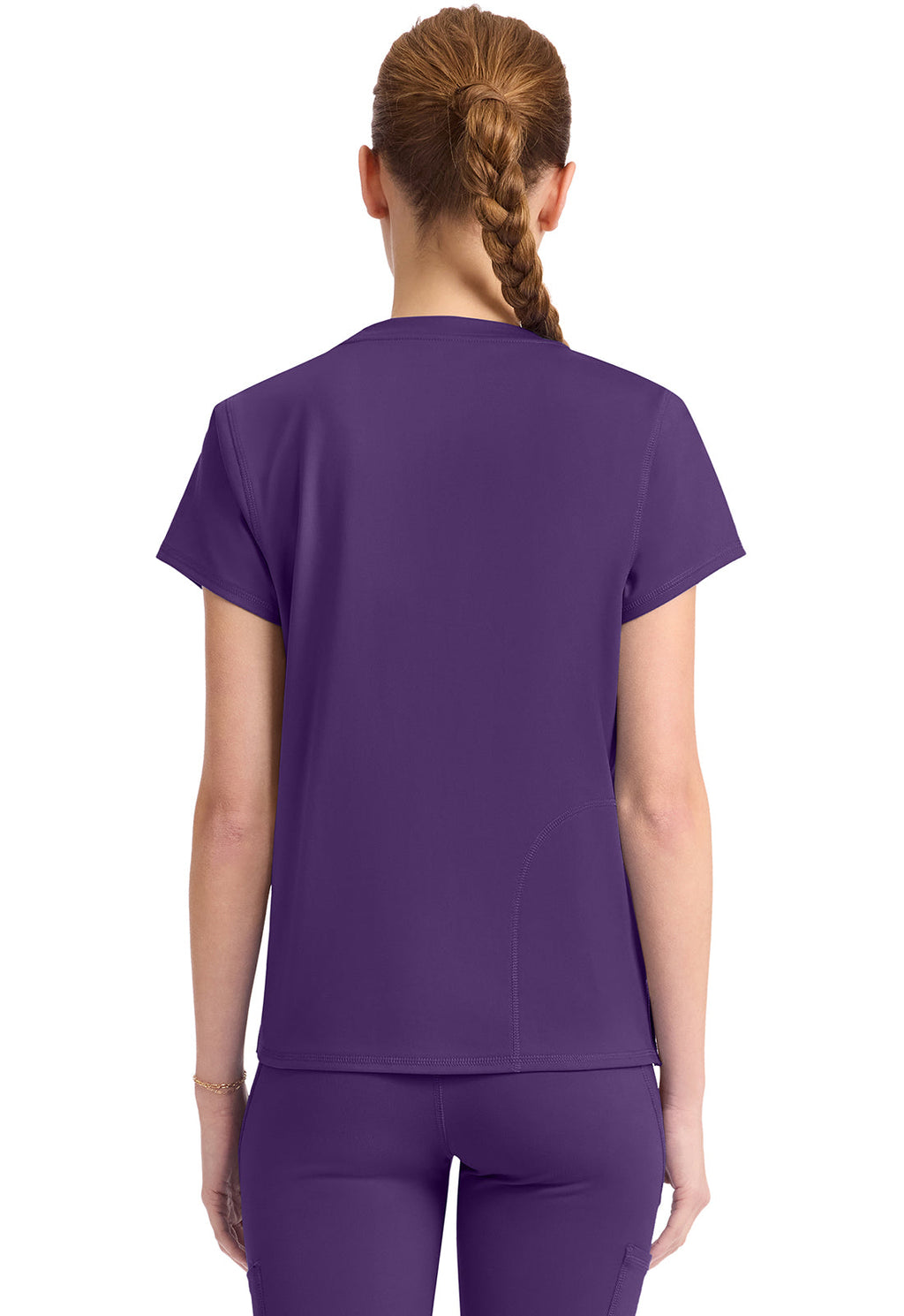 AMP Knit MC751 Crew Neck Tee Galactic Purple