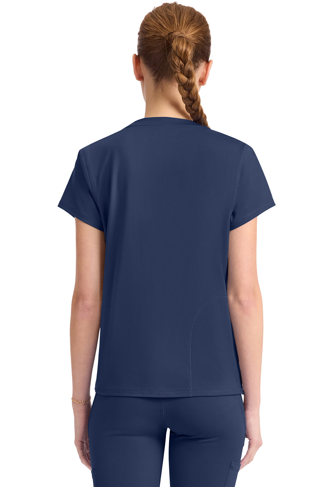 AMP Knit MC751 Crew Neck Tee Navy