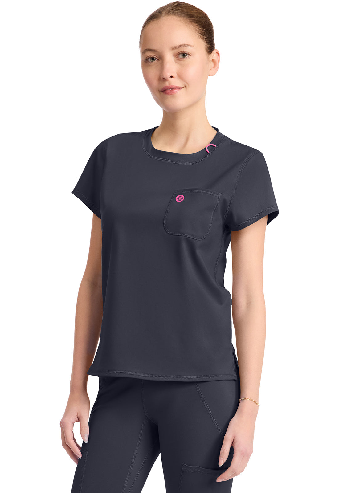 AMP Knit MC751 Crew Neck Tee Pewter