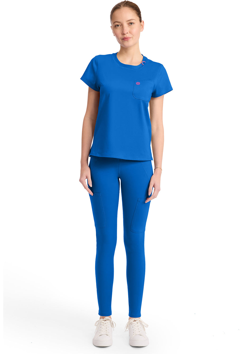 AMP Knit MC751 Crew Neck Tee Royal