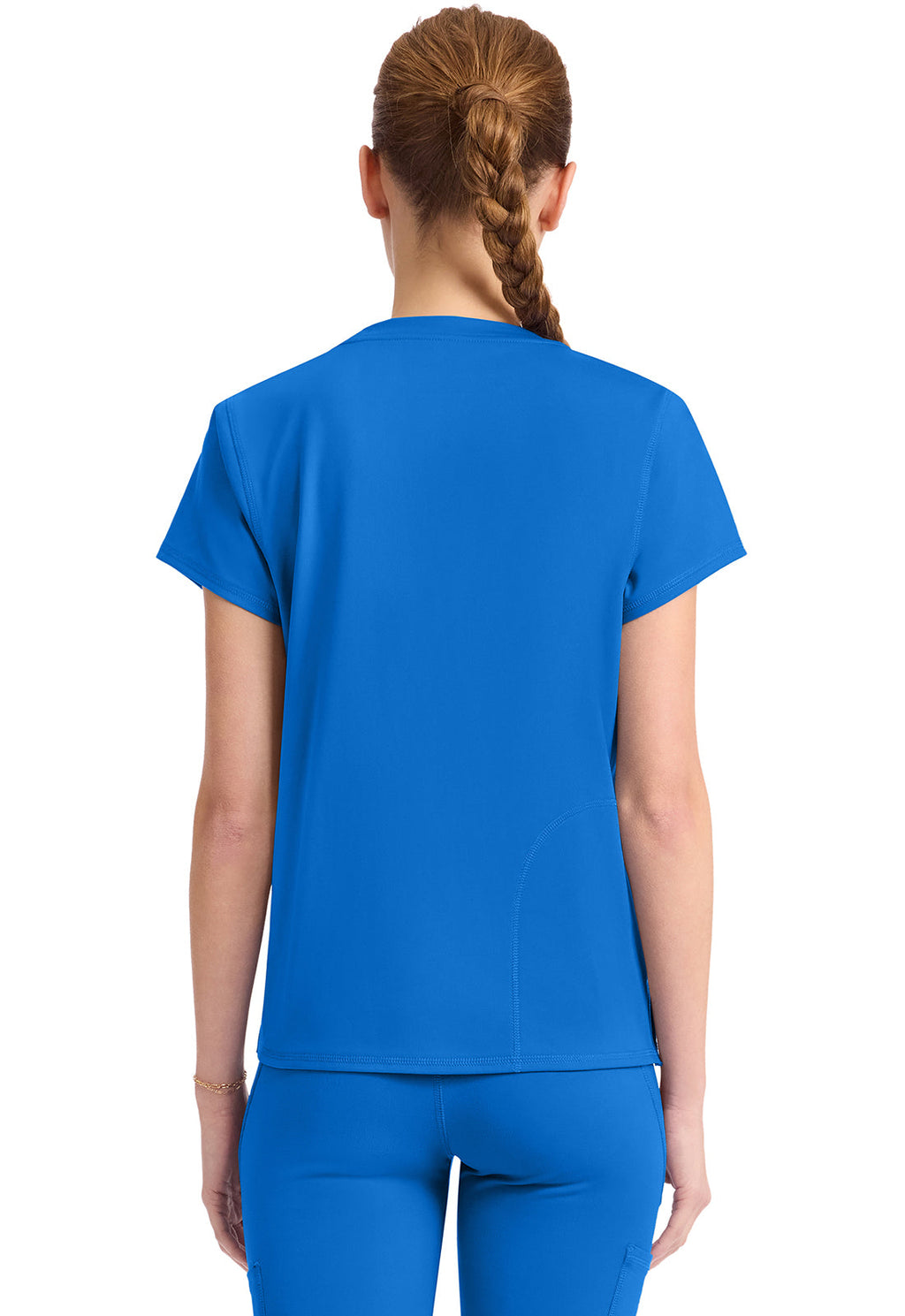 Amp Knit MC751 Women's Crew Neck Tee Royal