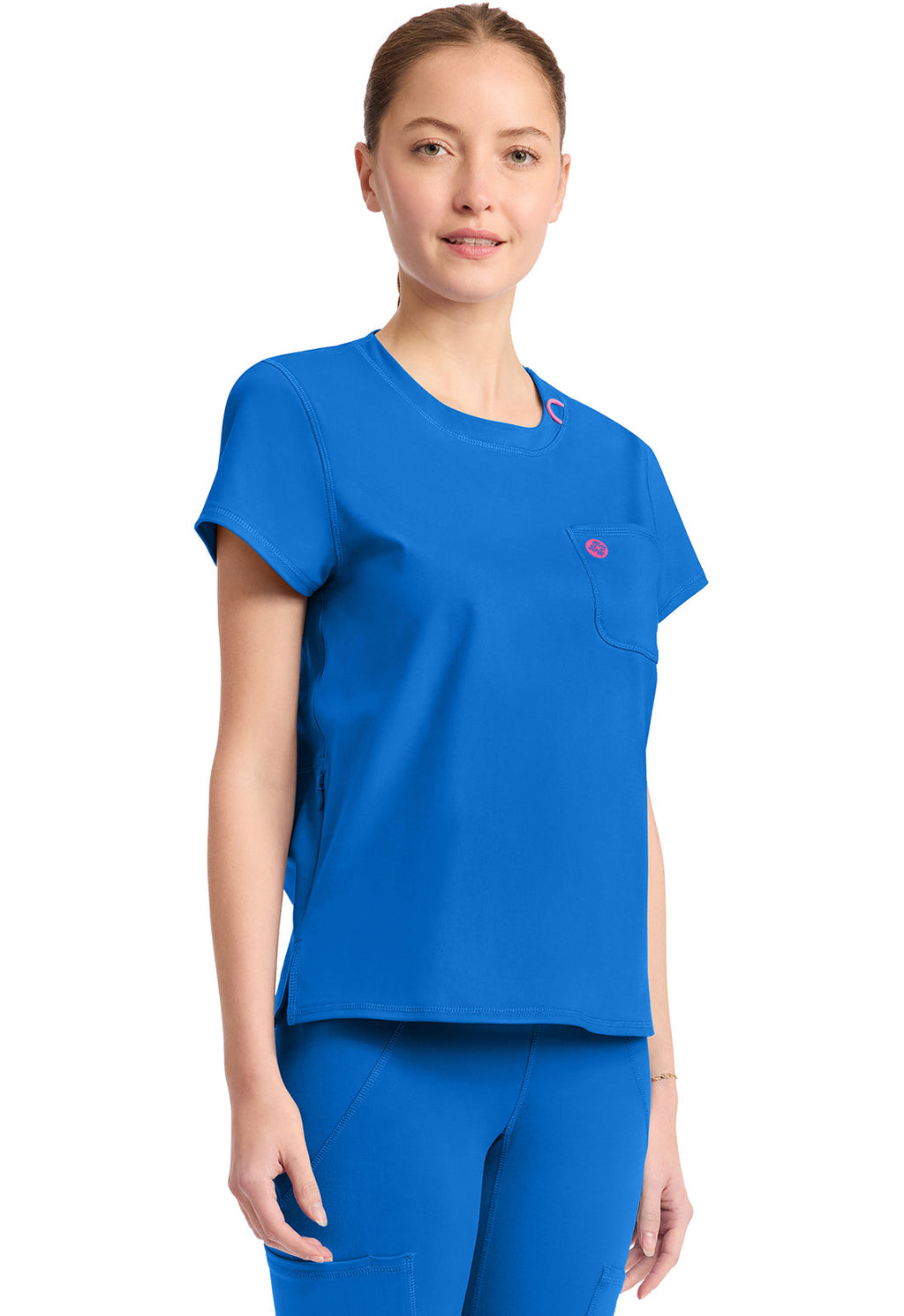 AMP Knit MC751 Crew Neck Tee Royal