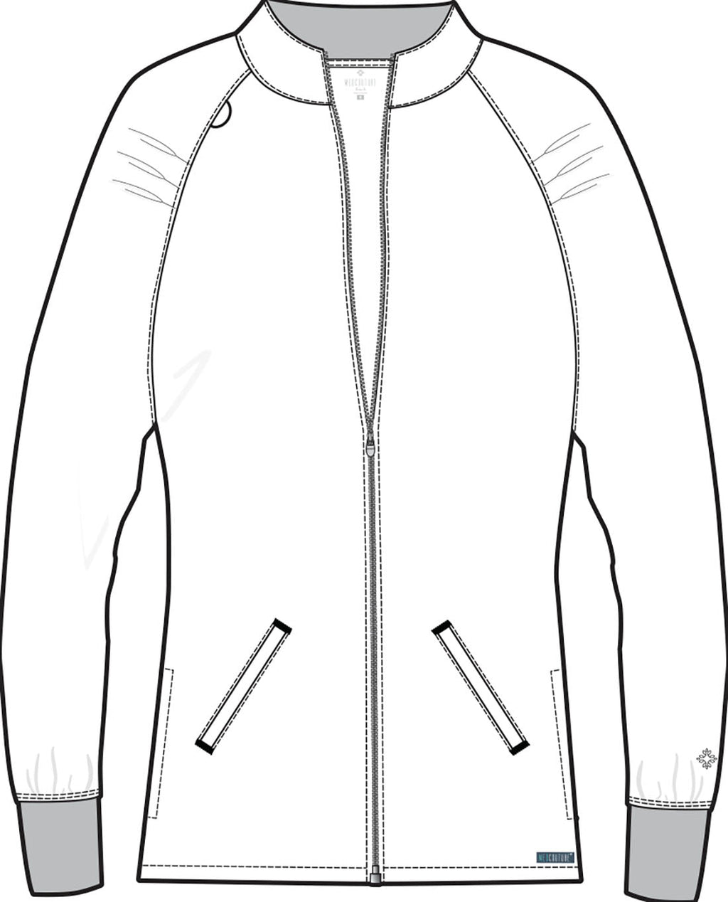 Touch MC7660 Women's Raglan Warmup Navy