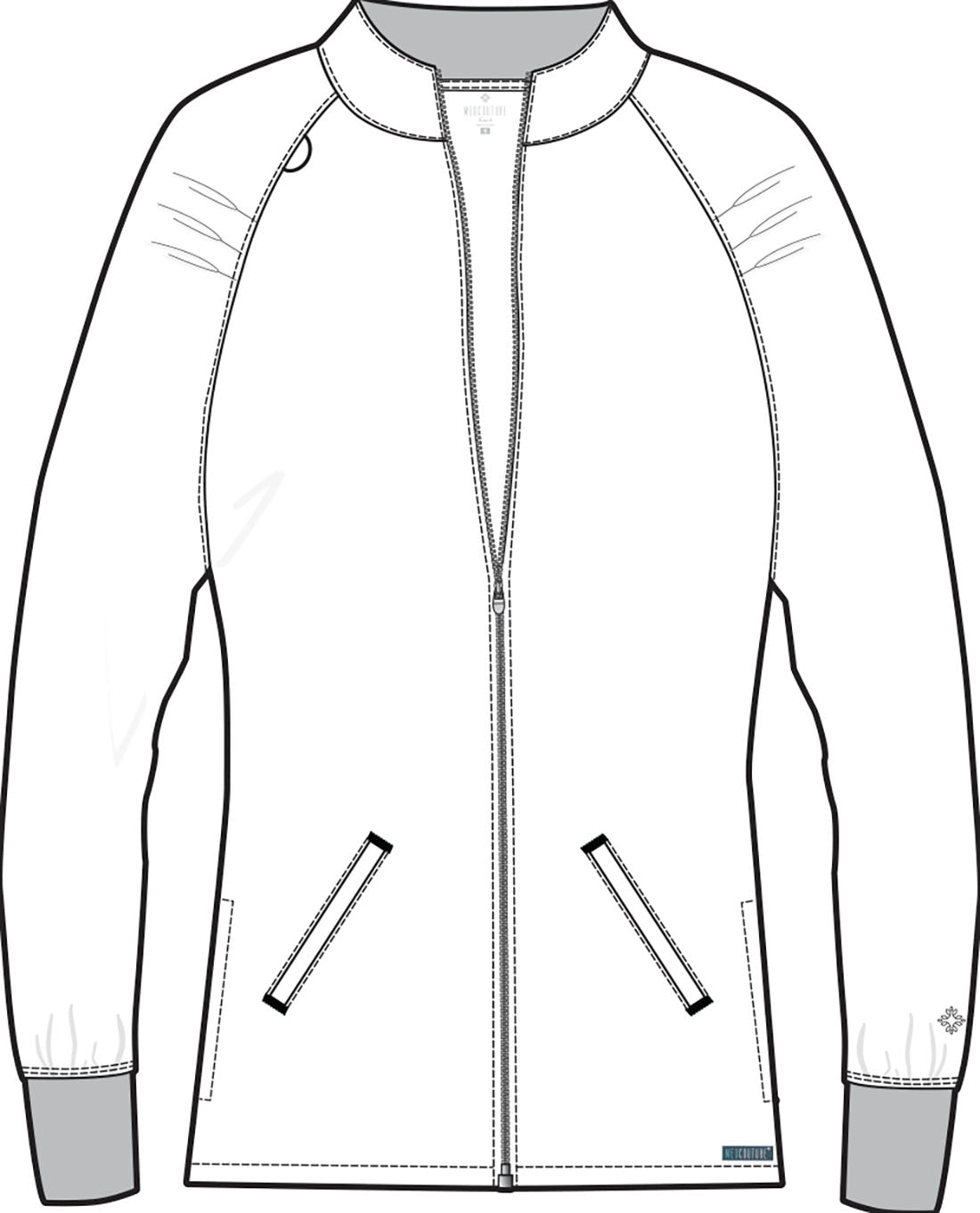 Touch MC7660 Women's Raglan Warmup Navy
