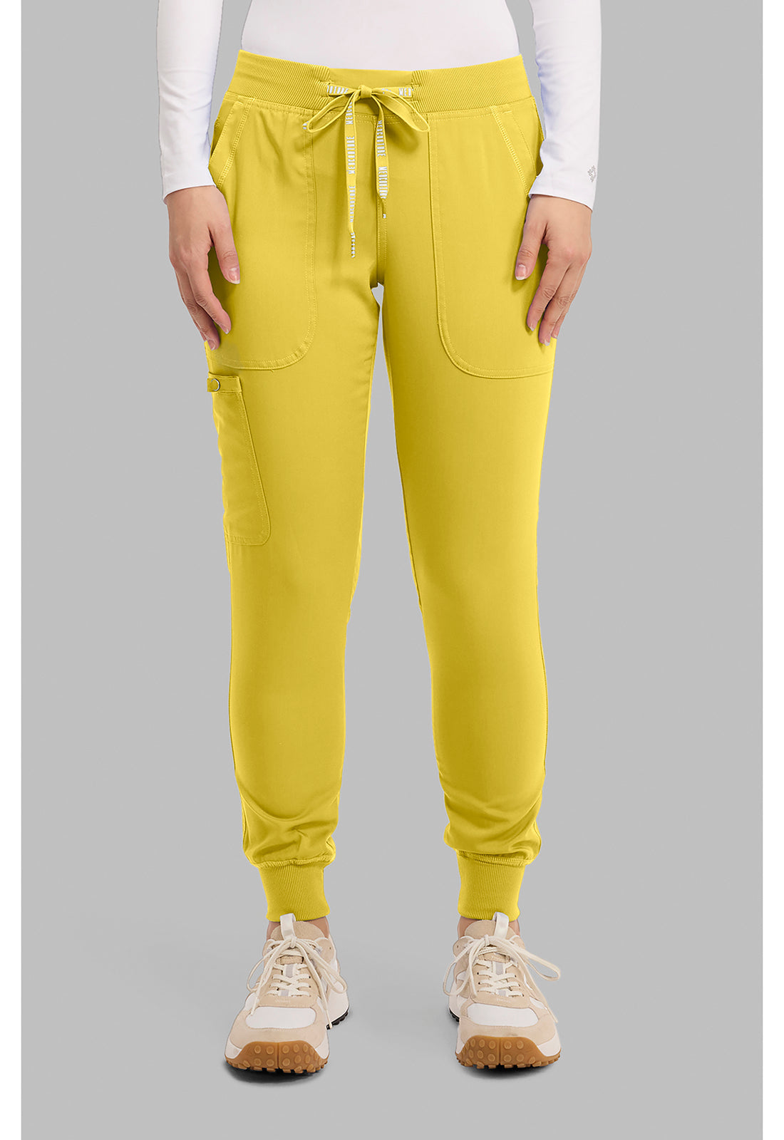 Touch MC7710 Women's Scrub Joggers Yoga Scrub Pants Midsummer Gold