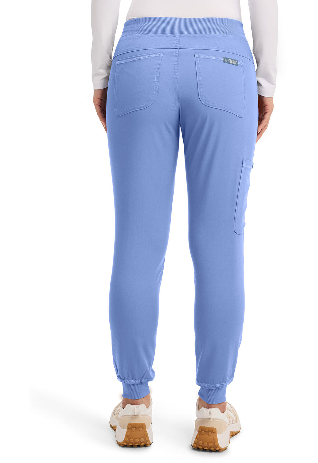 Touch MC7710 Women's Scrub Joggers Yoga Scrub Pants Ciel