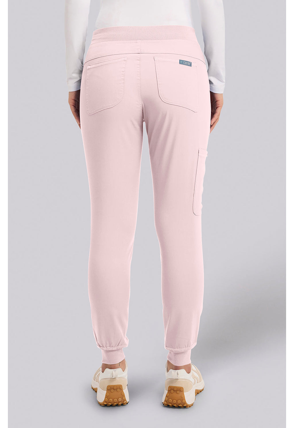 Touch MC7710 Women's Scrub Joggers Yoga Scrub Pants Ice Pink