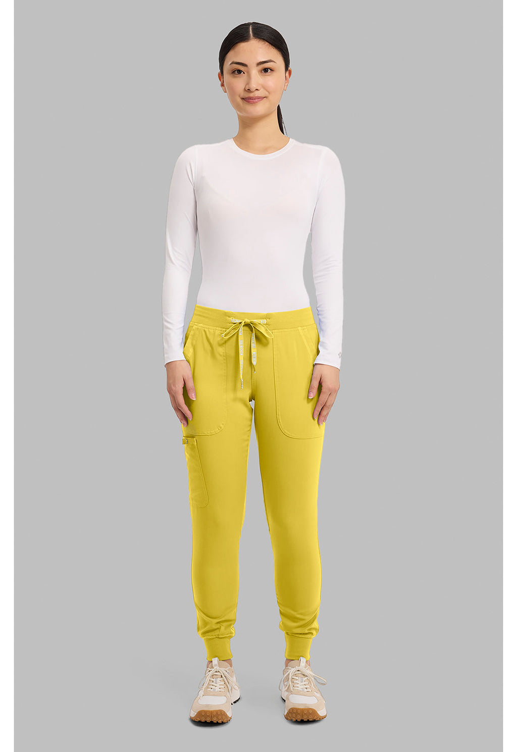 Touch MC7710 Women's Scrub Joggers Yoga Scrub Pants Midsummer Gold