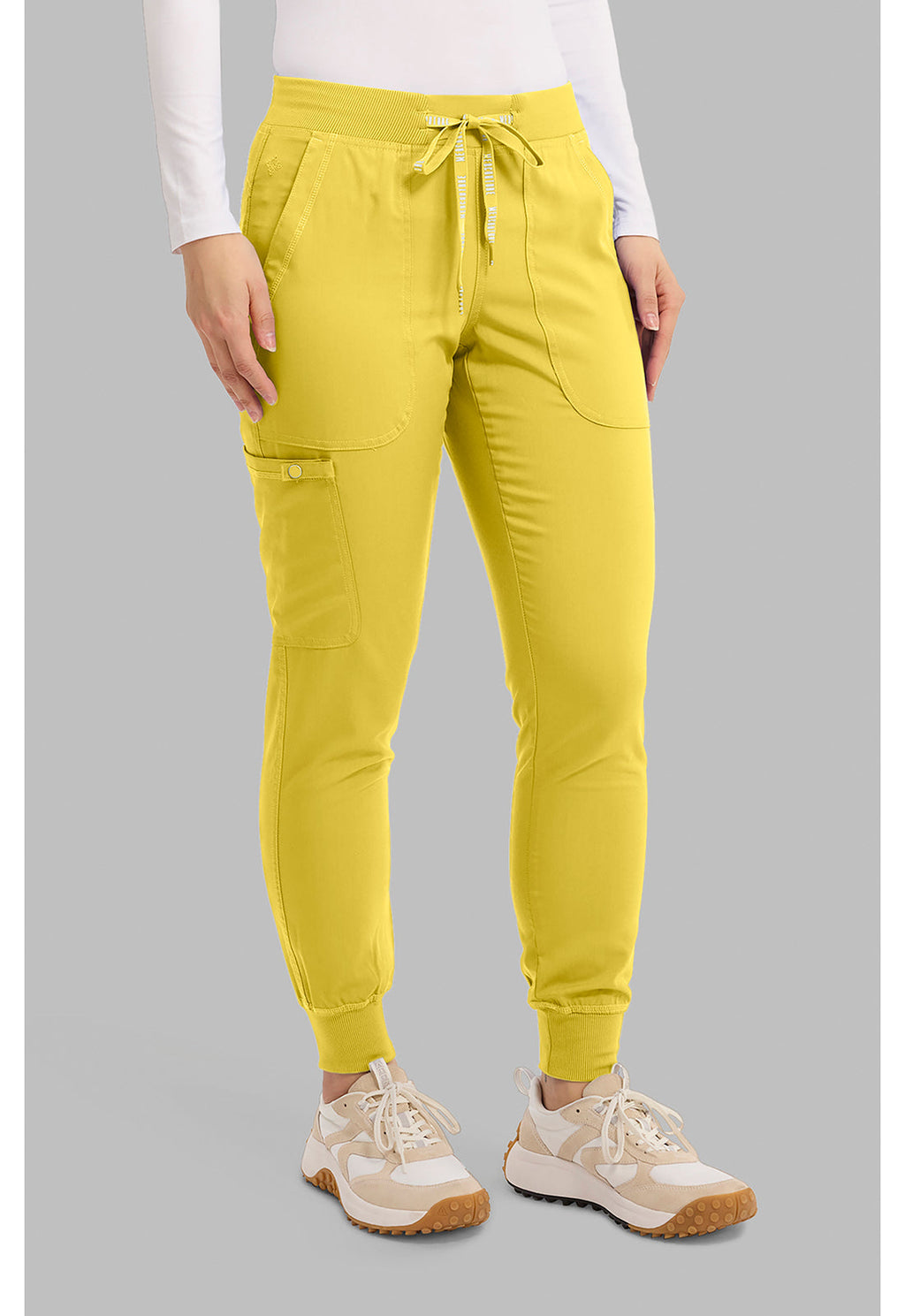 Touch MC7710 Women's Scrub Joggers Yoga Scrub Pants Midsummer Gold