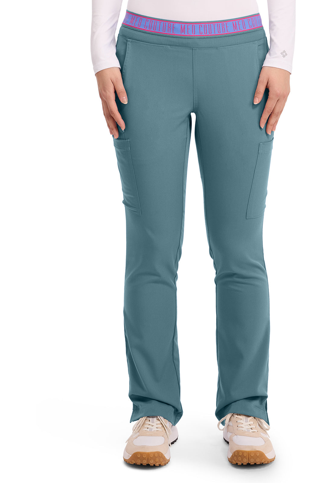 Touch MC7739 Yoga 2 Cargo Pocket Pants Blue Jean Baby