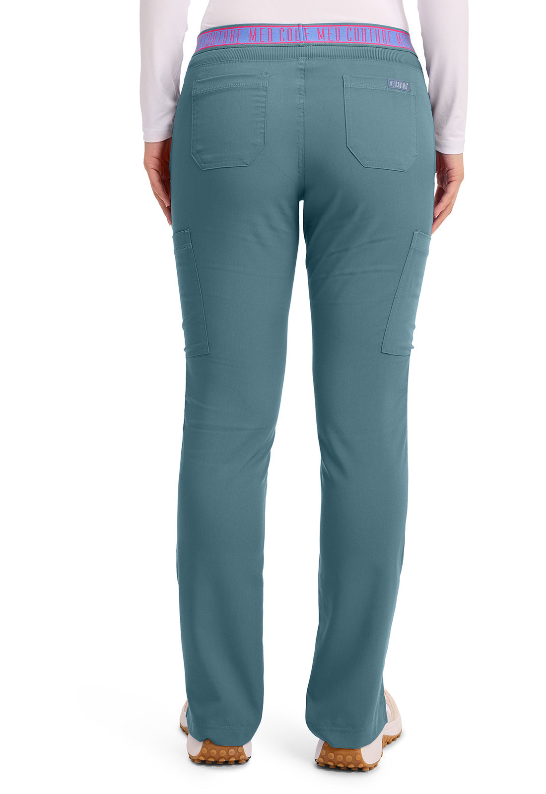 Touch MC7739 Yoga 2 Cargo Pocket Pants Blue Jean Baby