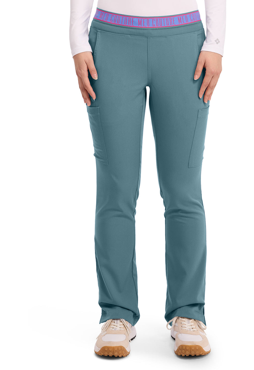 Touch MC7739 Yoga 2 Cargo Pocket Pants Blue Jean Baby