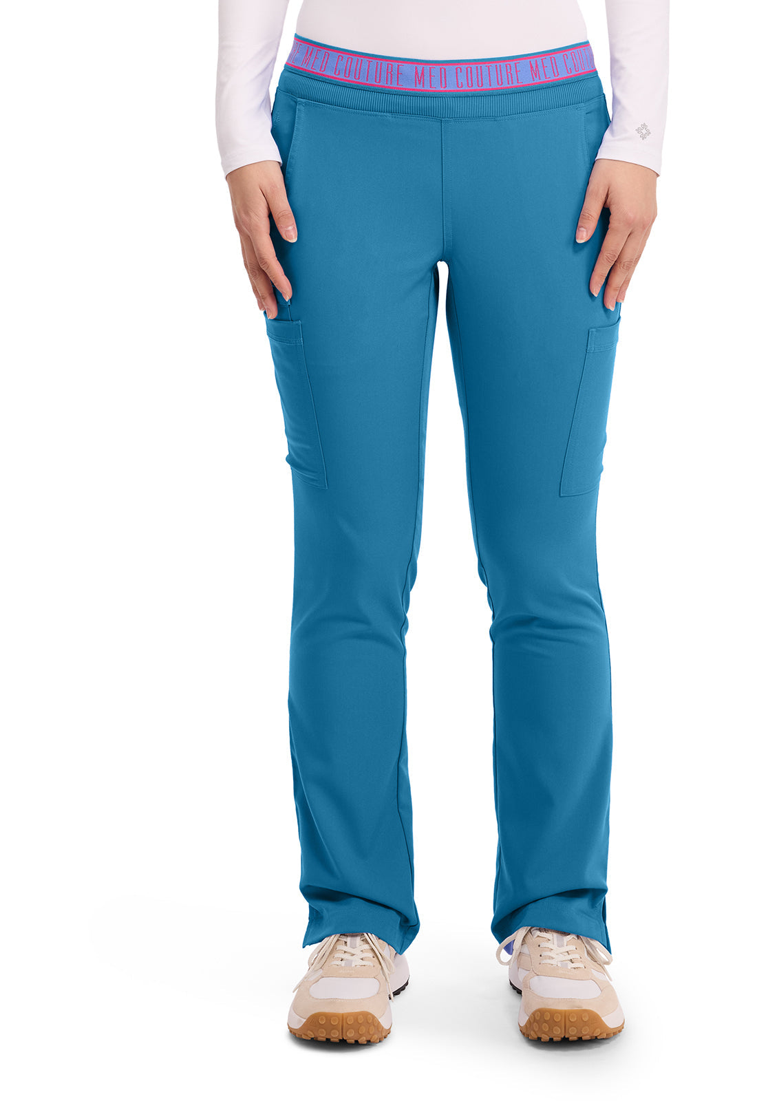 Touch MC7739 Yoga 2 Cargo Pocket Pants Mali-Blue Shore
