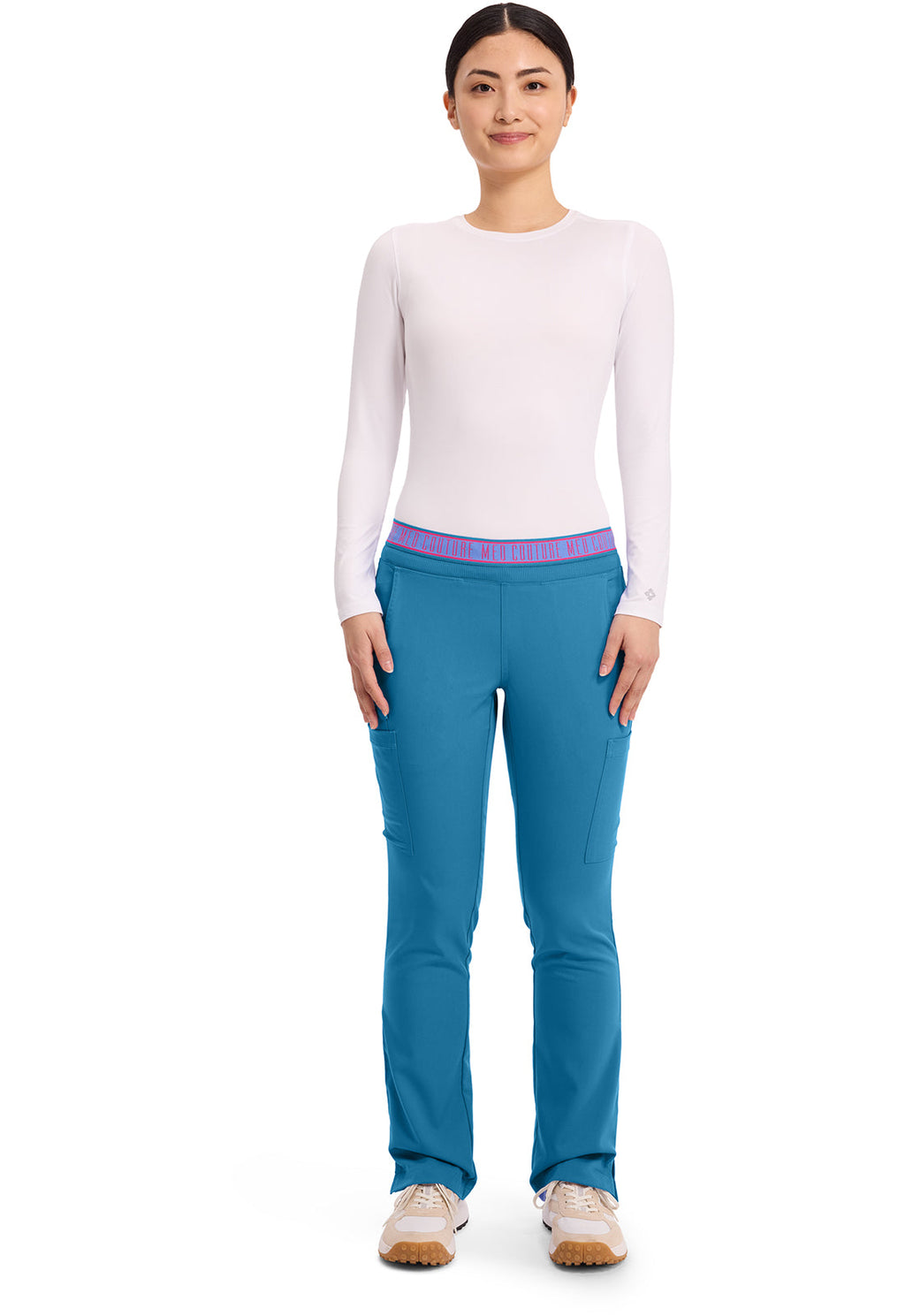 Touch MC7739 Yoga 2 Cargo Pocket Pants Mali-Blue Shore