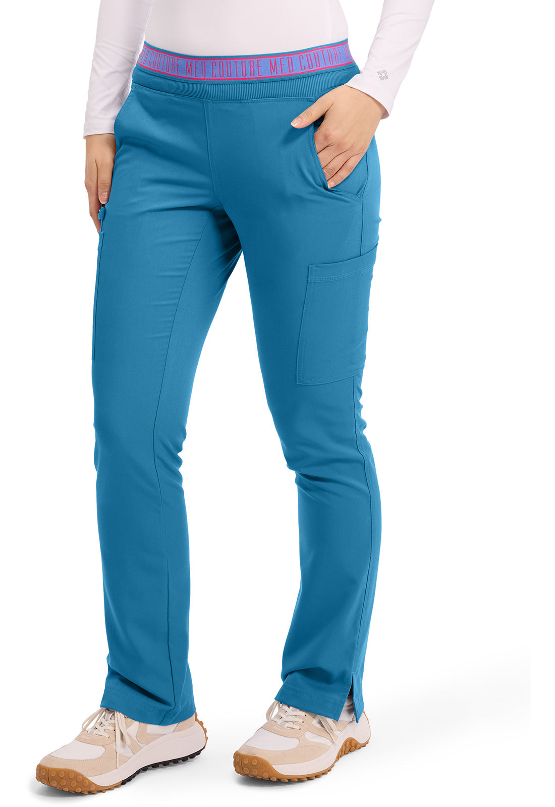 Touch MC7739 Yoga 2 Cargo Pocket Pants Mali-Blue Shore
