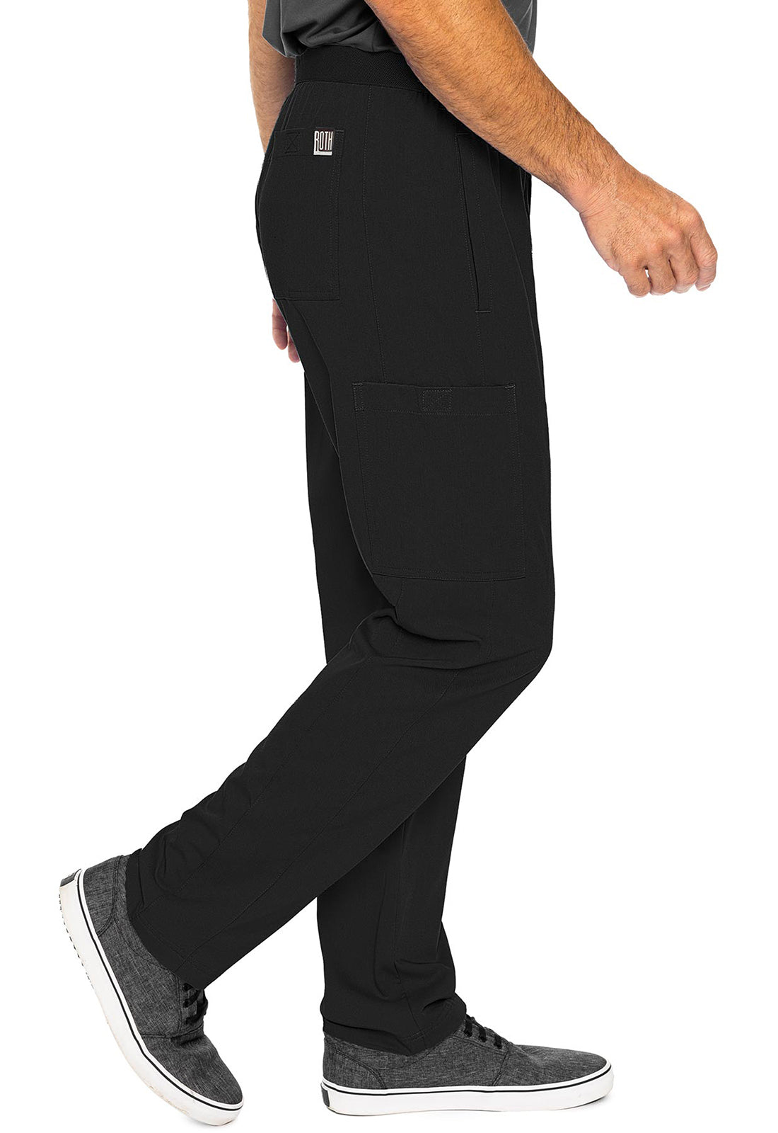 Touch MC7779 Hutton Straight Leg Pants Black