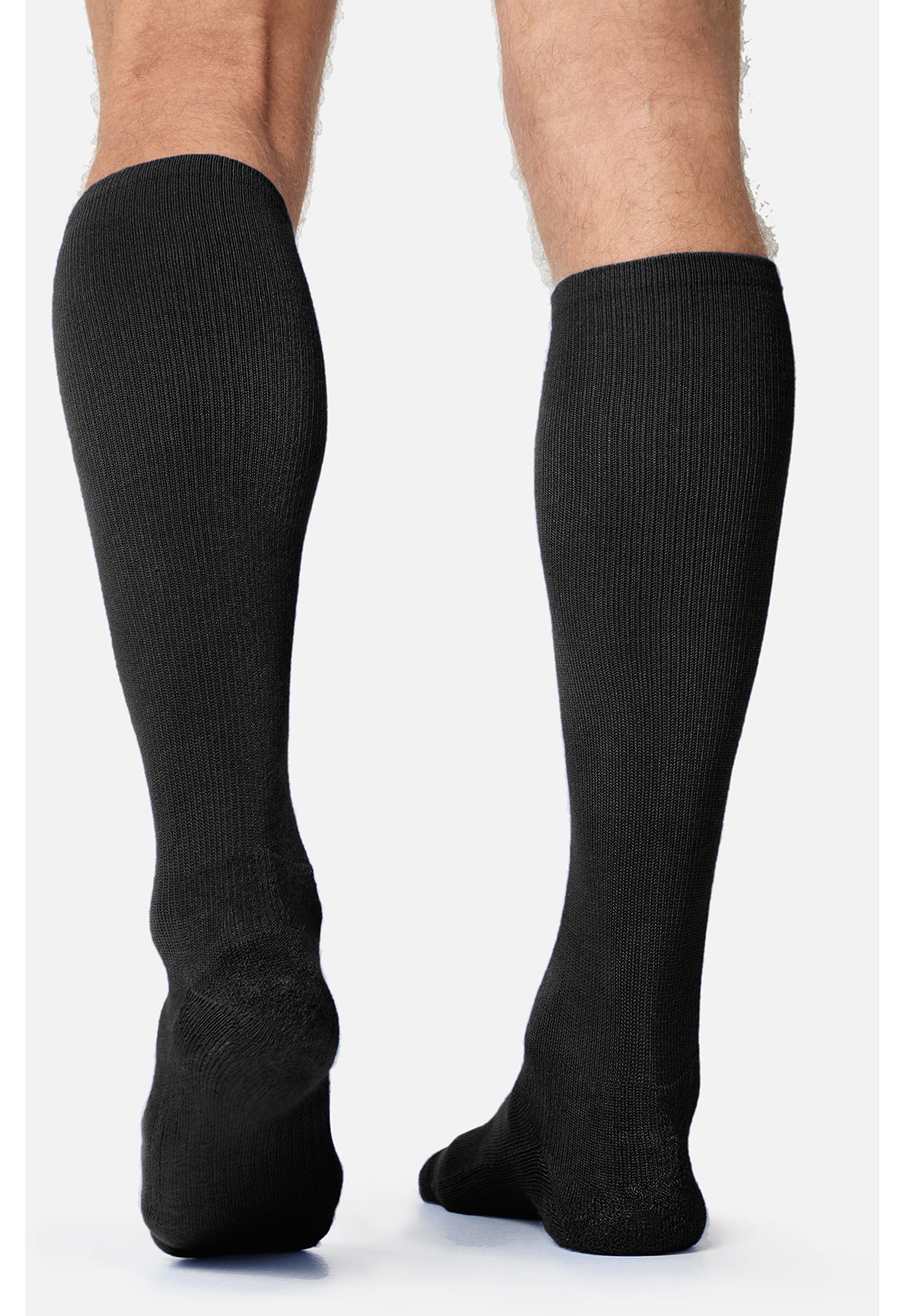 Legwear MLXSUPPOR Knee High 15-20 Mmhg Compression Socks Black