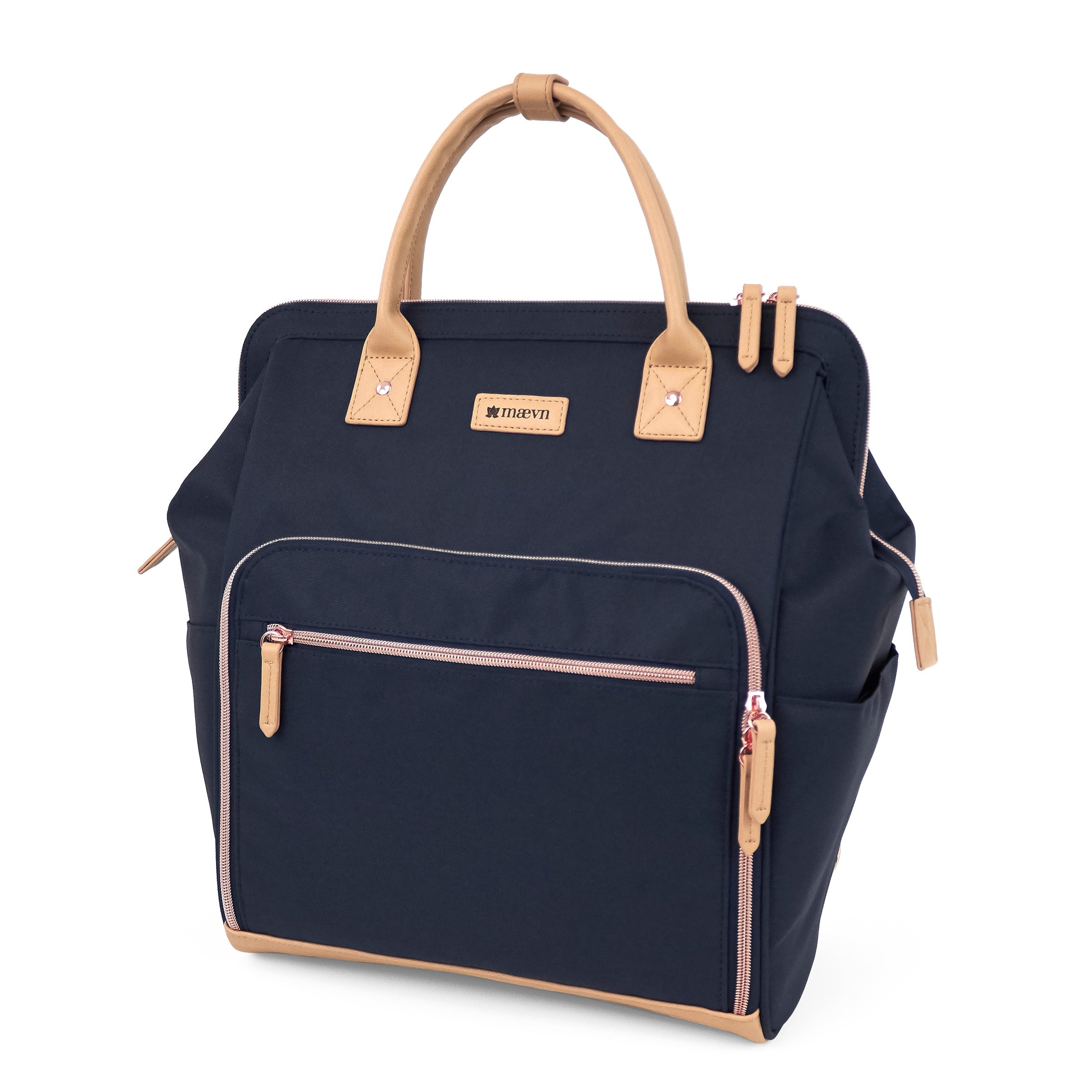 ReadyGo NB003S Clinical backpack with silver zipper Navy
