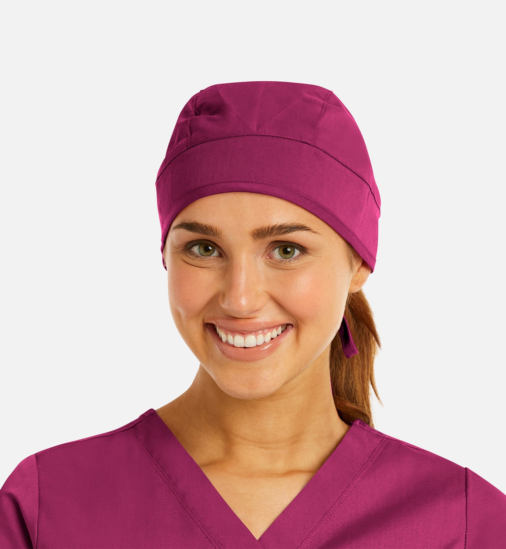 Scrub Caps NC010 Unisex Cap Raspberry (RSB)
