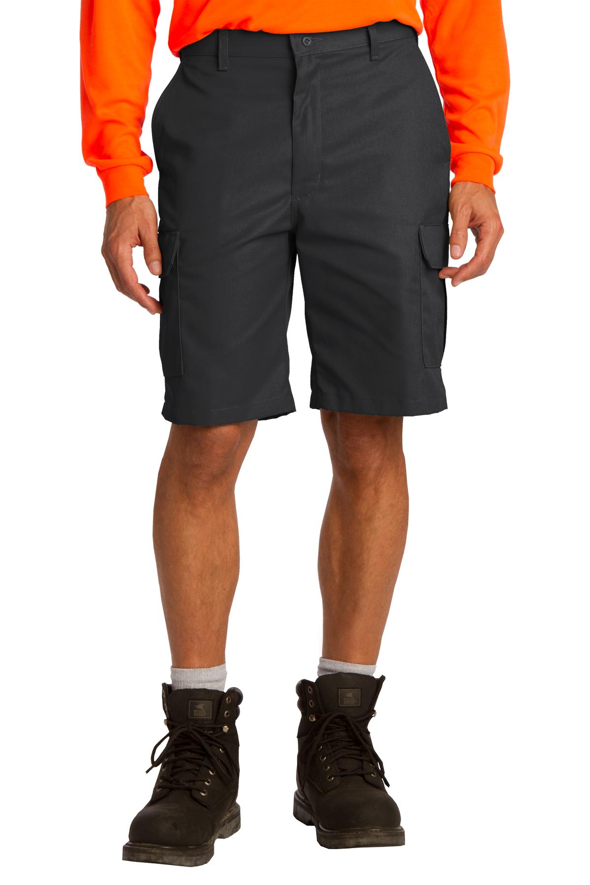 Red Kap Industrial Cargo Short PT66 Black