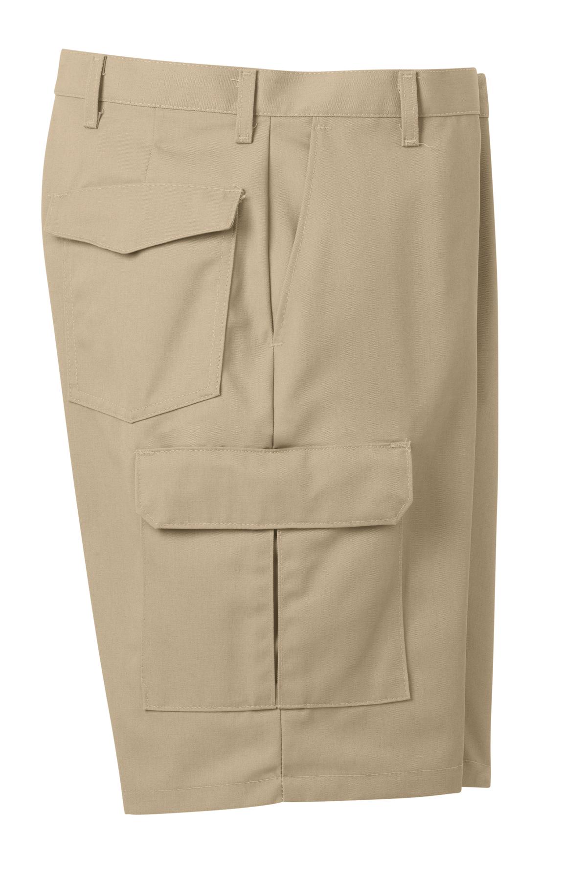 Red Kap Industrial Cargo Short PT66 Khaki