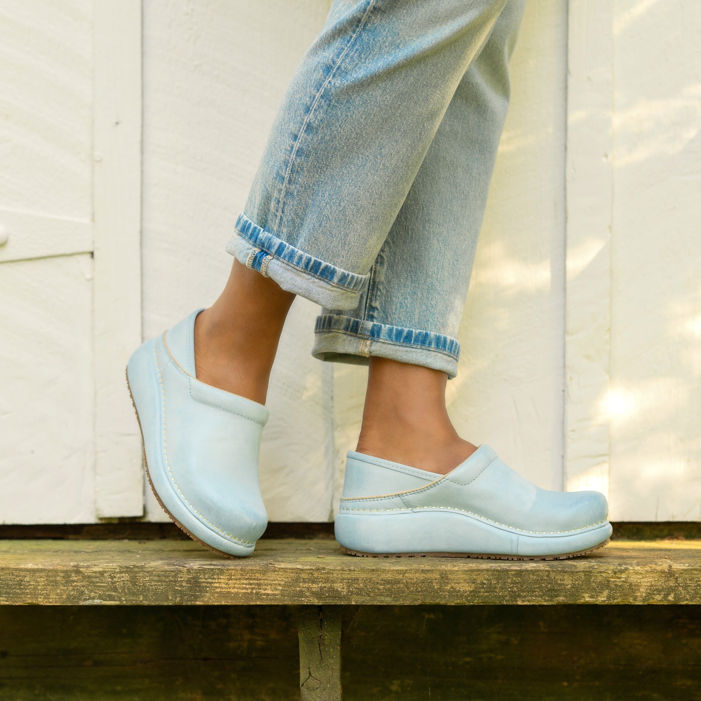 Dansko Platform Pro Clog Sky Classic Clog