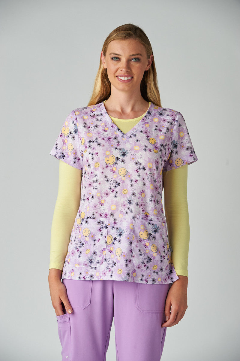 Koi Smiley World S102PR Adoring Top Smiling Happy Daisy