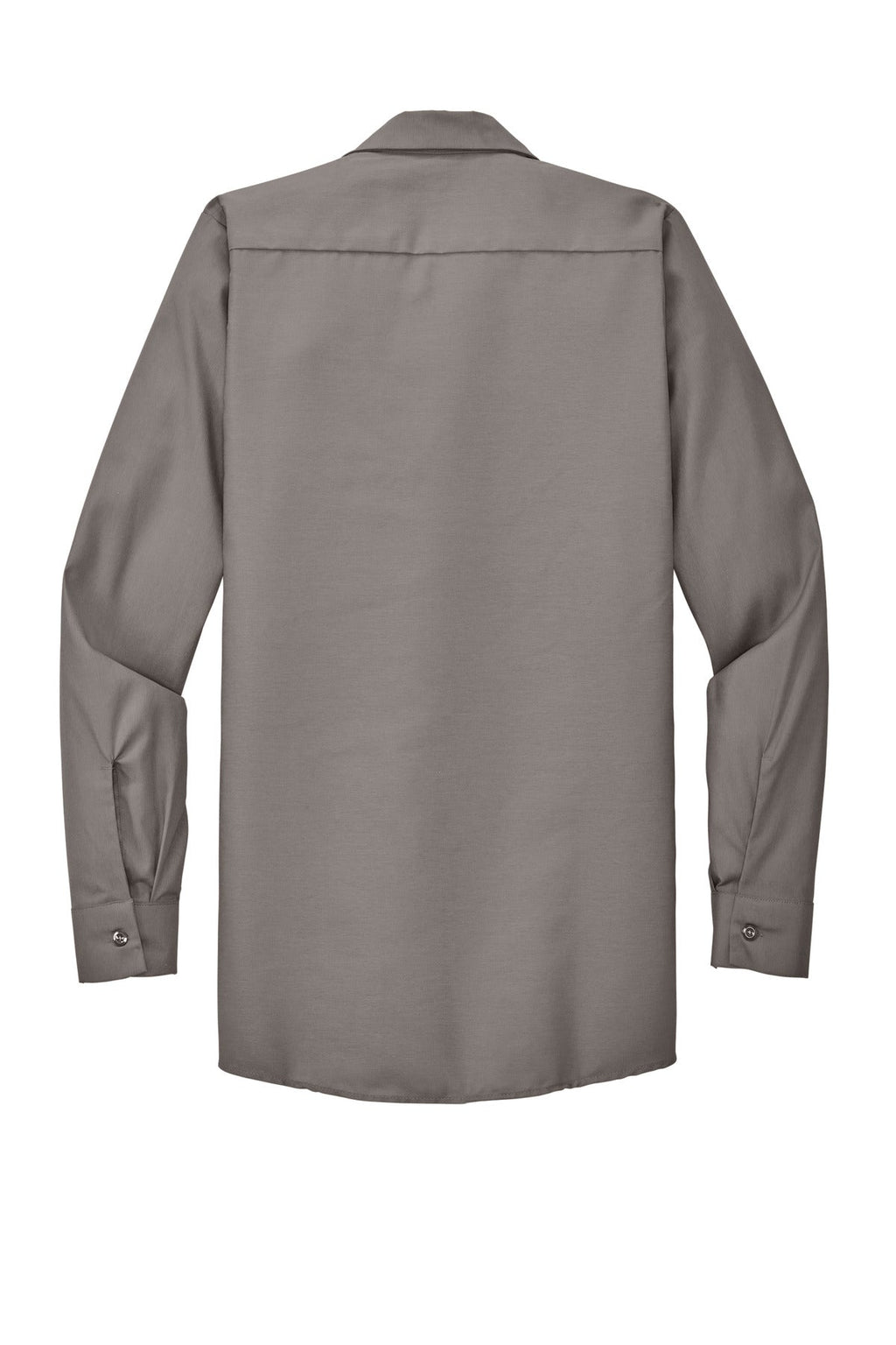Red Kap Long Size Long Sleeve Industrial Work Shirt SP14LONG Grey