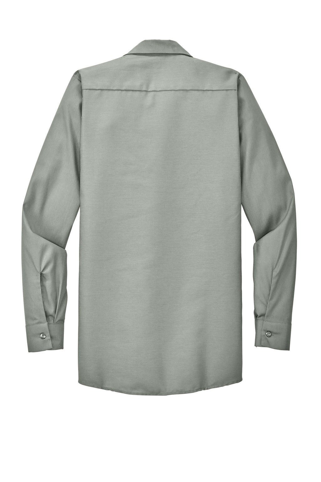 Red Kap Long Sleeve Industrial Work Shirt SP14 Light Grey