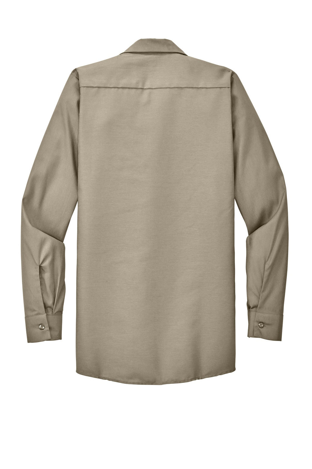 Red Kap Long Sleeve Industrial Work Shirt SP14 Light Tan