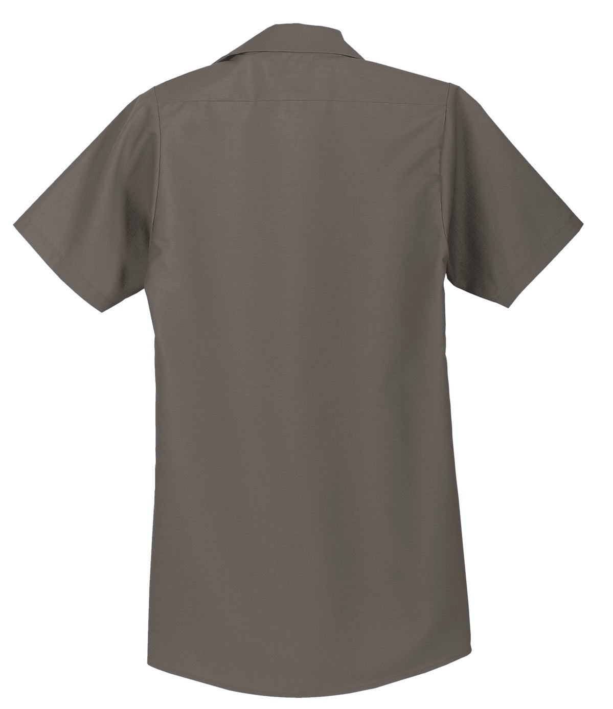 Red Kap Long Size Short Sleeve Industrial Work Shirt SP24LONG Grey
