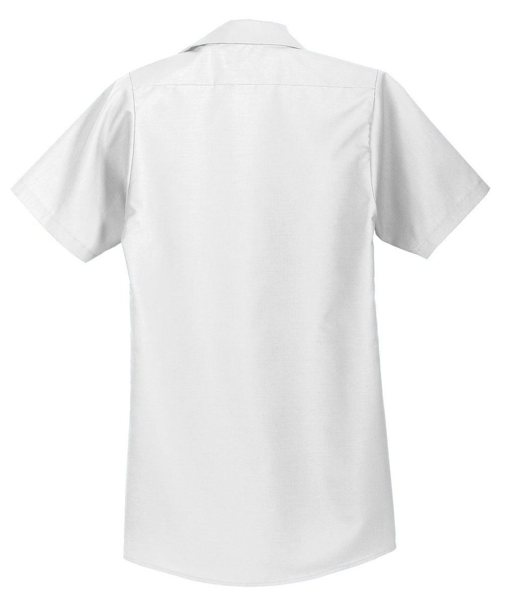 Red Kap Short Sleeve Industrial Work Shirt SP24 White