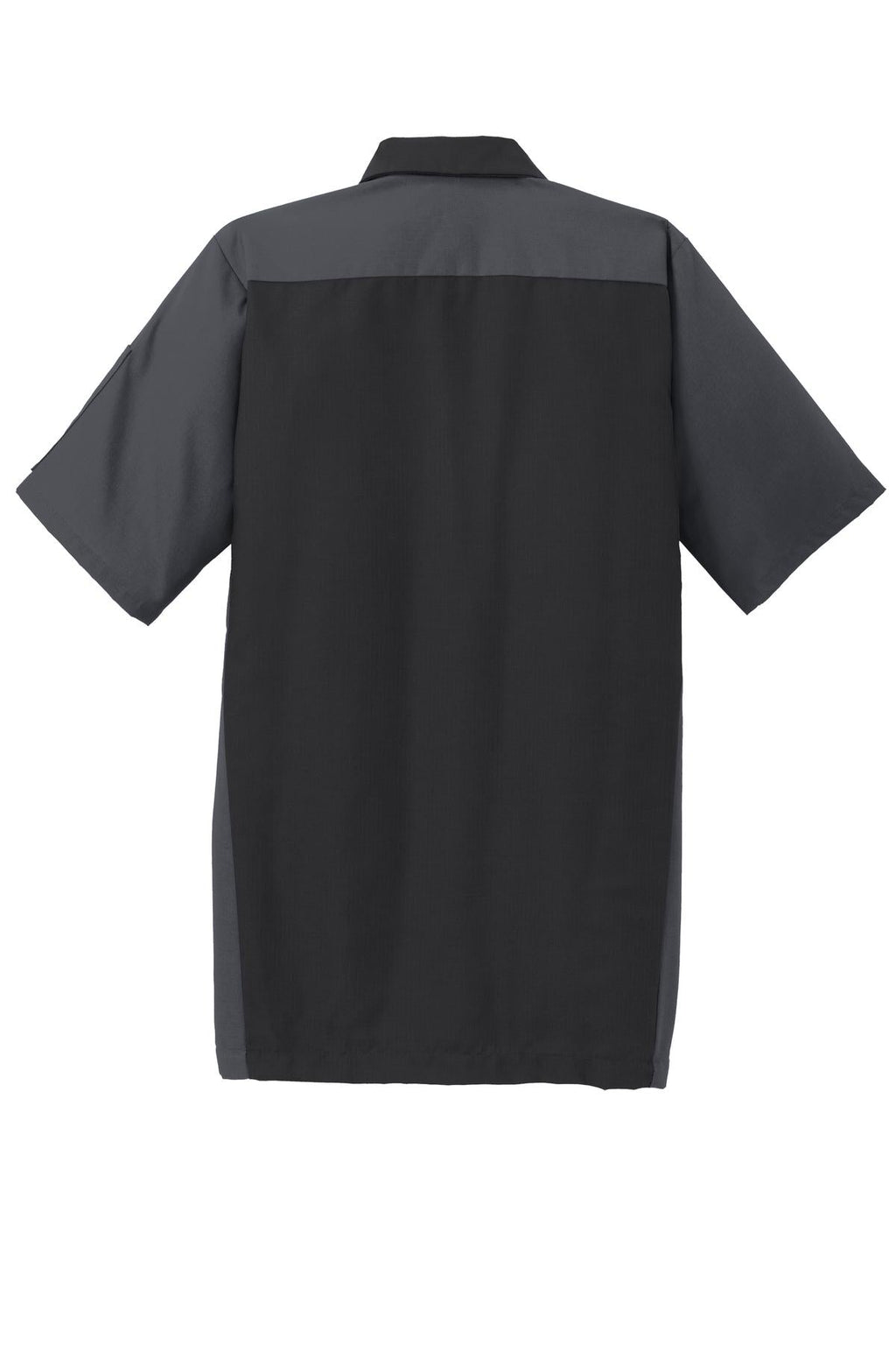 Red Kap Short Sleeve Ripstop Crew Shirt SY20 Black/Charcoal