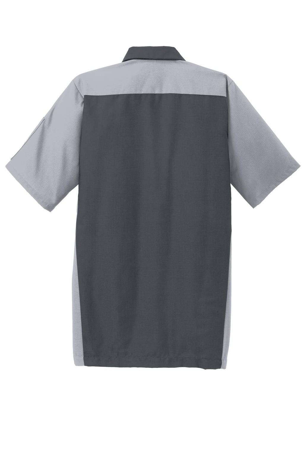 Red Kap Short Sleeve Ripstop Crew Shirt SY20 Charcoal/Light Grey