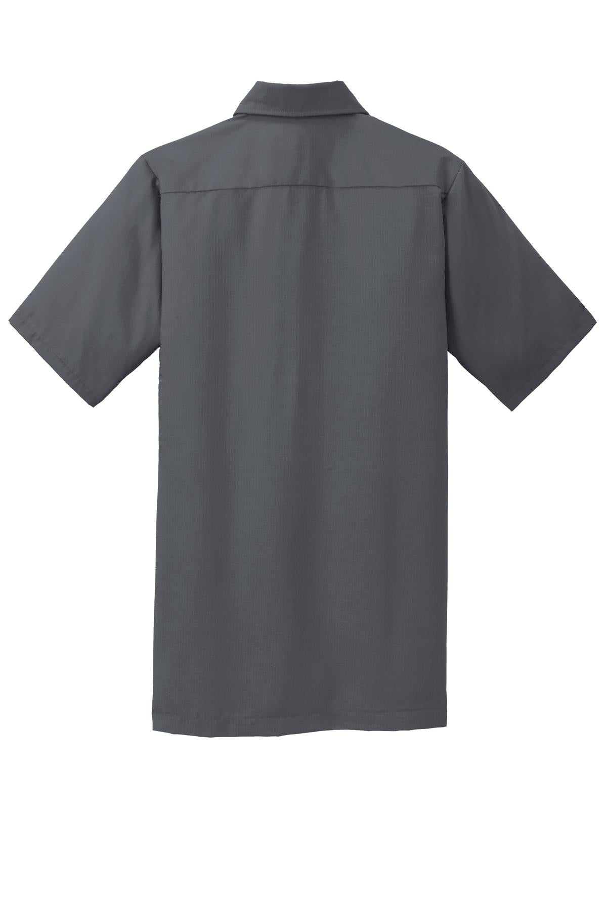 Red Kap Short Sleeve Solid Ripstop Shirt SY60 Charcoal