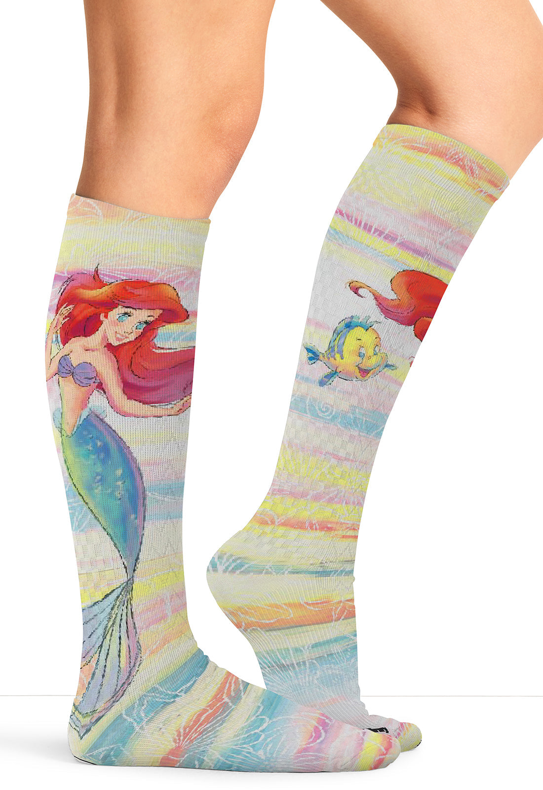 Tooniforms Legwear TCOMFORTSUPPOR Women's Knee High 8-15mmHg Compression Socks Ariel World