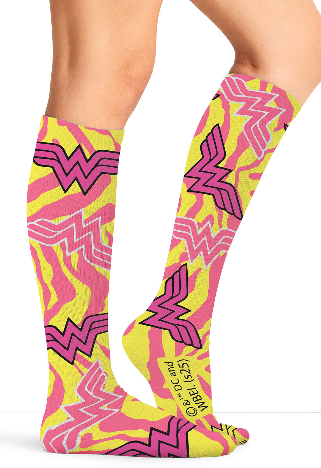 Tooniforms Legwear TPRINTSUPPOR Women's 10-15mmHg Compression Socks Wonderfully Wild